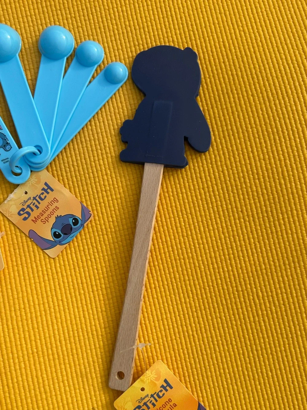 Disney Stitch Kitchen Baking Utensils🧑🏽‍🍳 Spatula - Measuring Spoons - Scrubber